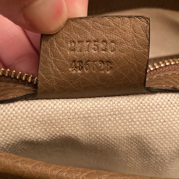 🎄Gucci “Jackie” 1961 Medium Canvas Bag with leather trim, NWT - Picture 4 of 15